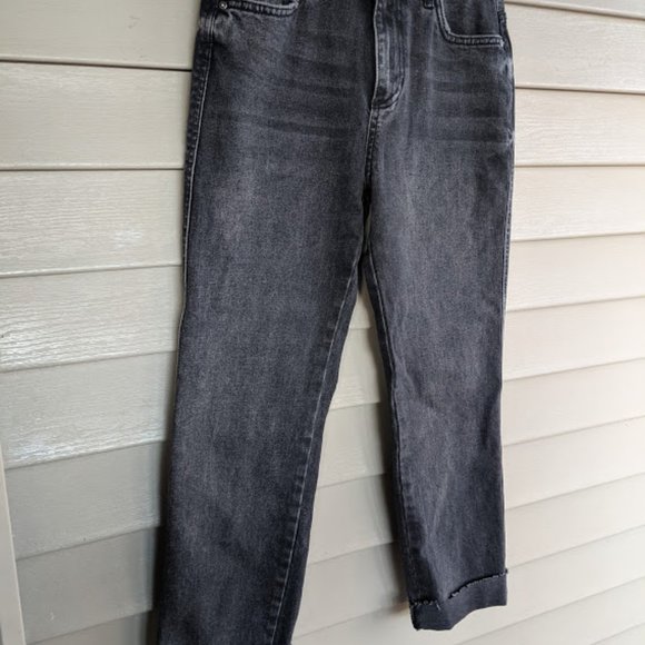 Free People Womens Jeans Black Denim Size 27 - Picture 4 of 9